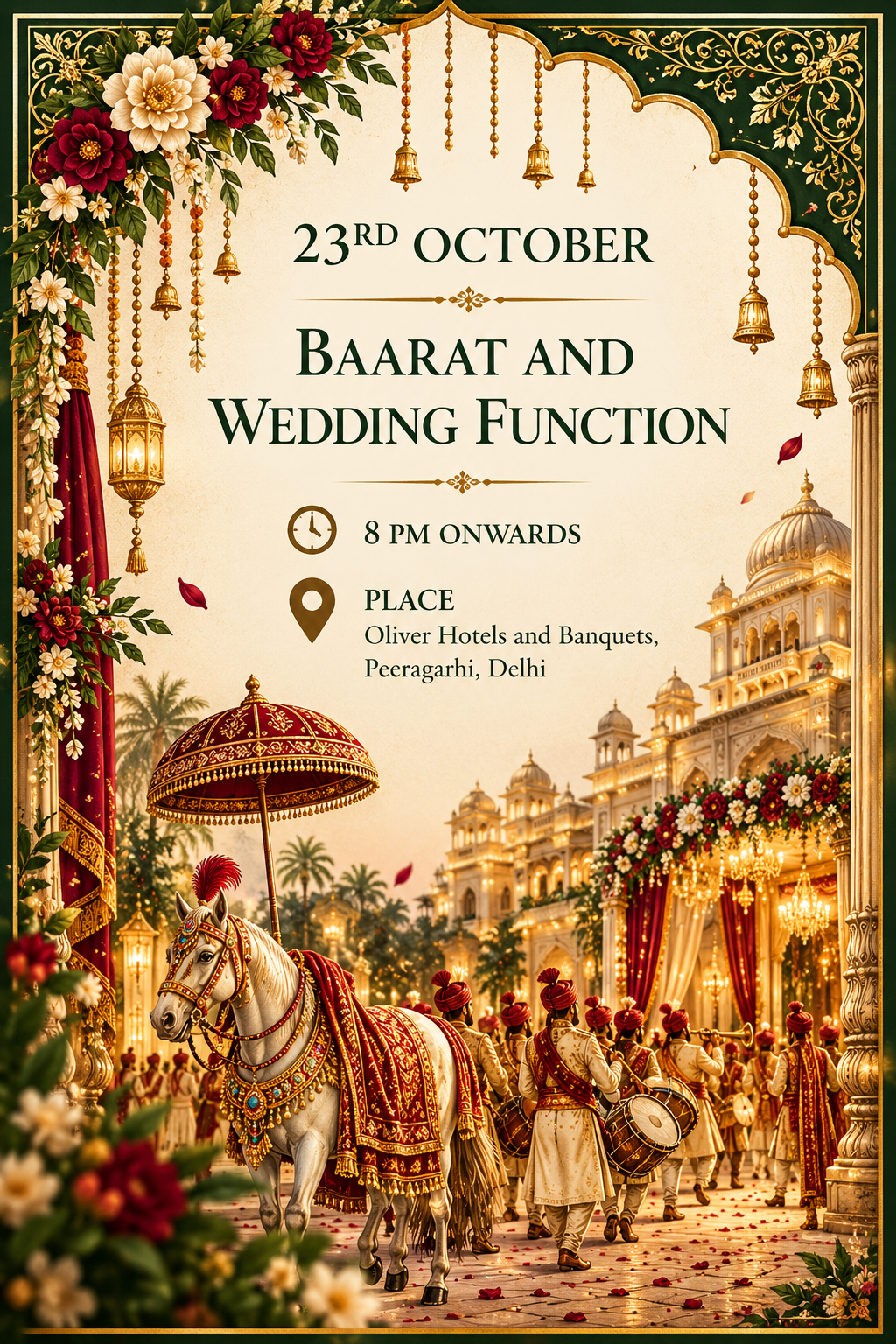 Baarat & Wedding Function - Akash & Rashmi